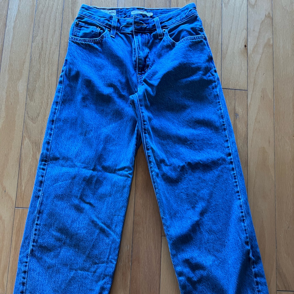 Levi's Women's Flare Jeans in Vibrant Blue